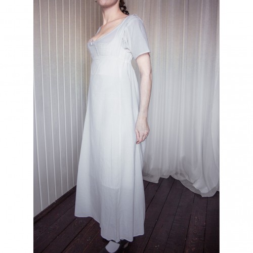 Regency gown & petticoat
