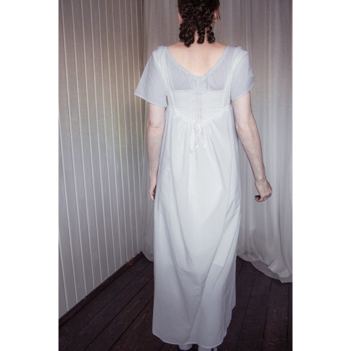 Regency gown & petticoat